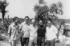 1970-i-sacerdoti-italiano-con-Dom-Timoteo-abate-di-Sao-Bento-a-Salvador